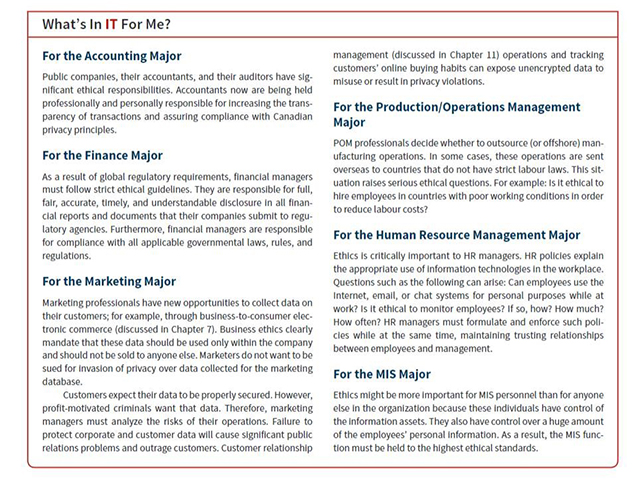 ethics in production and operations management