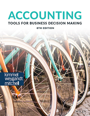 Accounting: Tools for Business Decision Making, 8th Edition Book Cover
