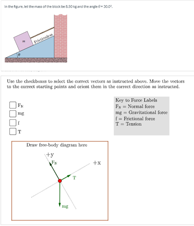 Enhanced free-body diagram solutions