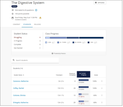 Adaptive Assignments